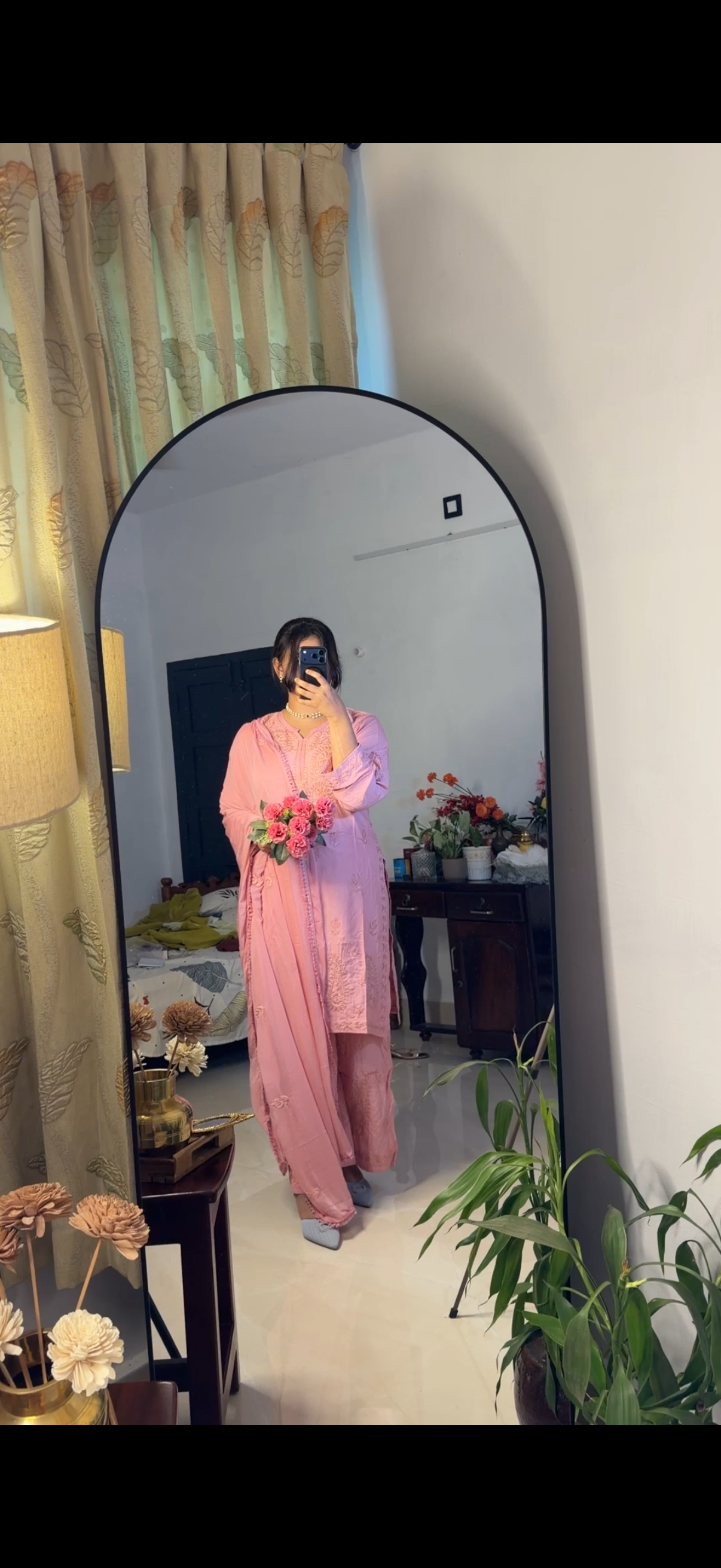 Chikankari Palazzo Salwar Set