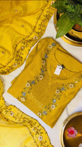 Mustard Salwar Suit