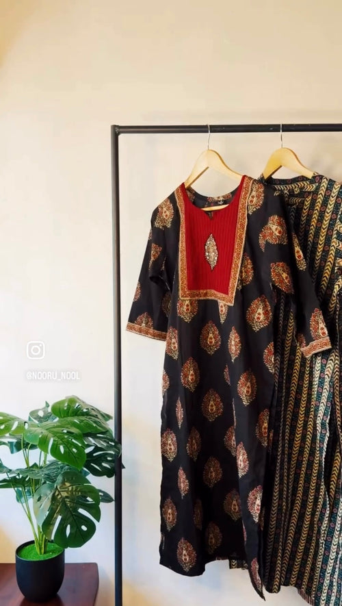 Ajrakh Print Kurti