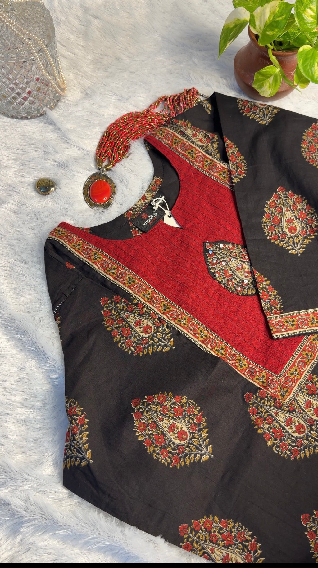 Ajrakh Print Kurti