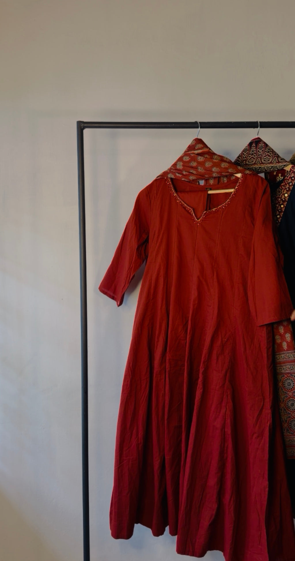 Minimalist A line Kurti Set