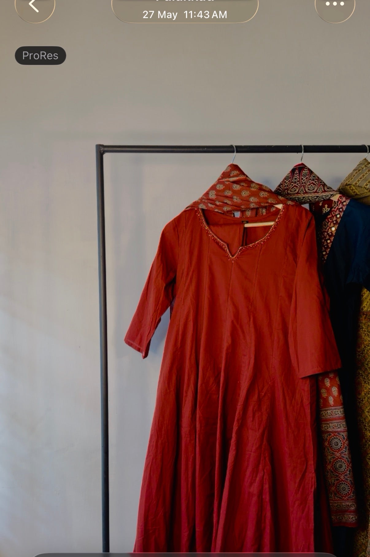 Minimalist A line Kurti Set