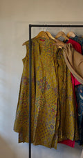 Mustard Yellow Ajrakh Print Co-Ord Set